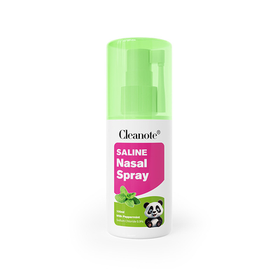 अच्छी कीमत वयस्क CleaNote सॉलिन मिंट नाक स्प्रे 100ml नाक मॉइस्चराइजिंग स्प्रे ऑनलाइन